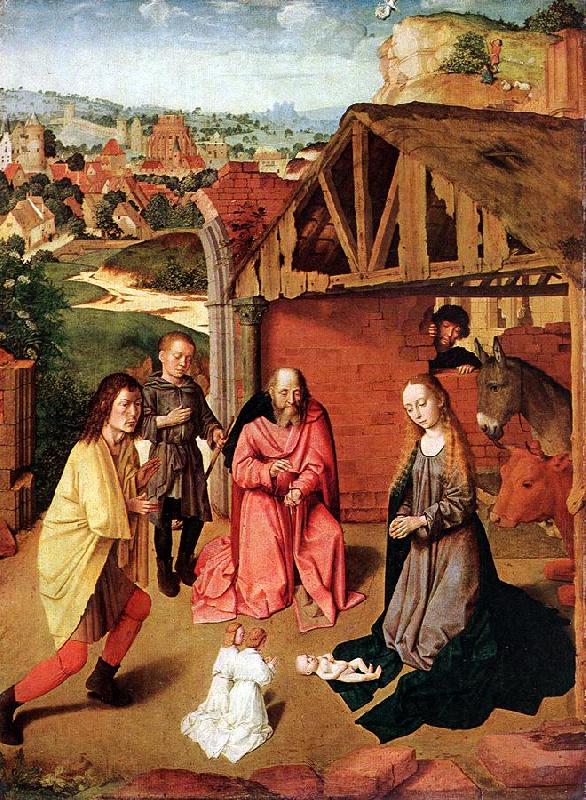 DAVID, Gerard The Nativity dfgs oil painting image